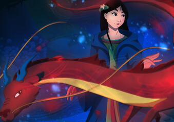 Mulan as Cinderella